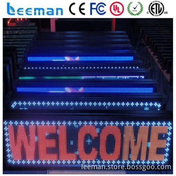 p10 outdoor dual color led display P8 SMD 7-segment smd display